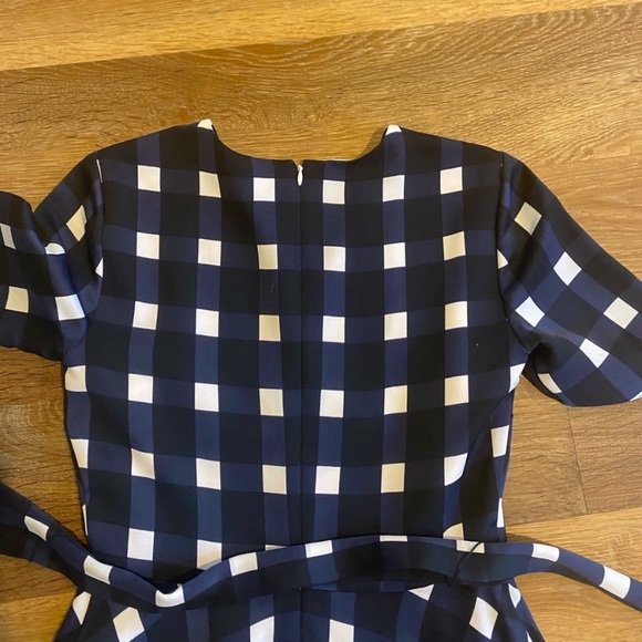 Banana Republic Gingham Midi Dress - Picture 3 of 9